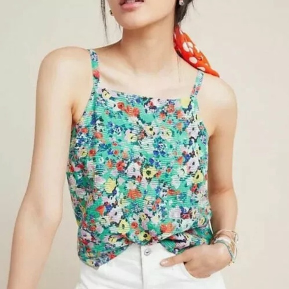 Anthropologie Tops - Anthropologie Maeve Quinn Textured Cami